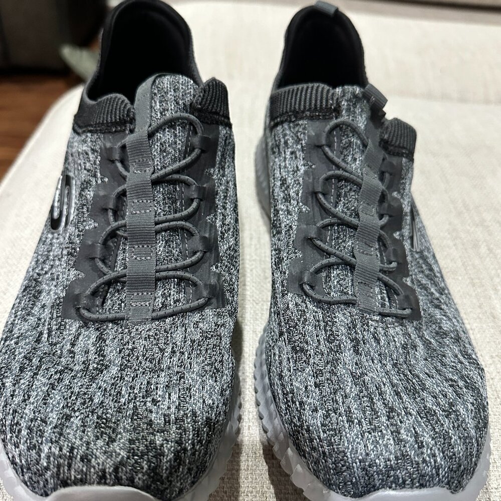 Skechers Gray and Black Men's Sneakers